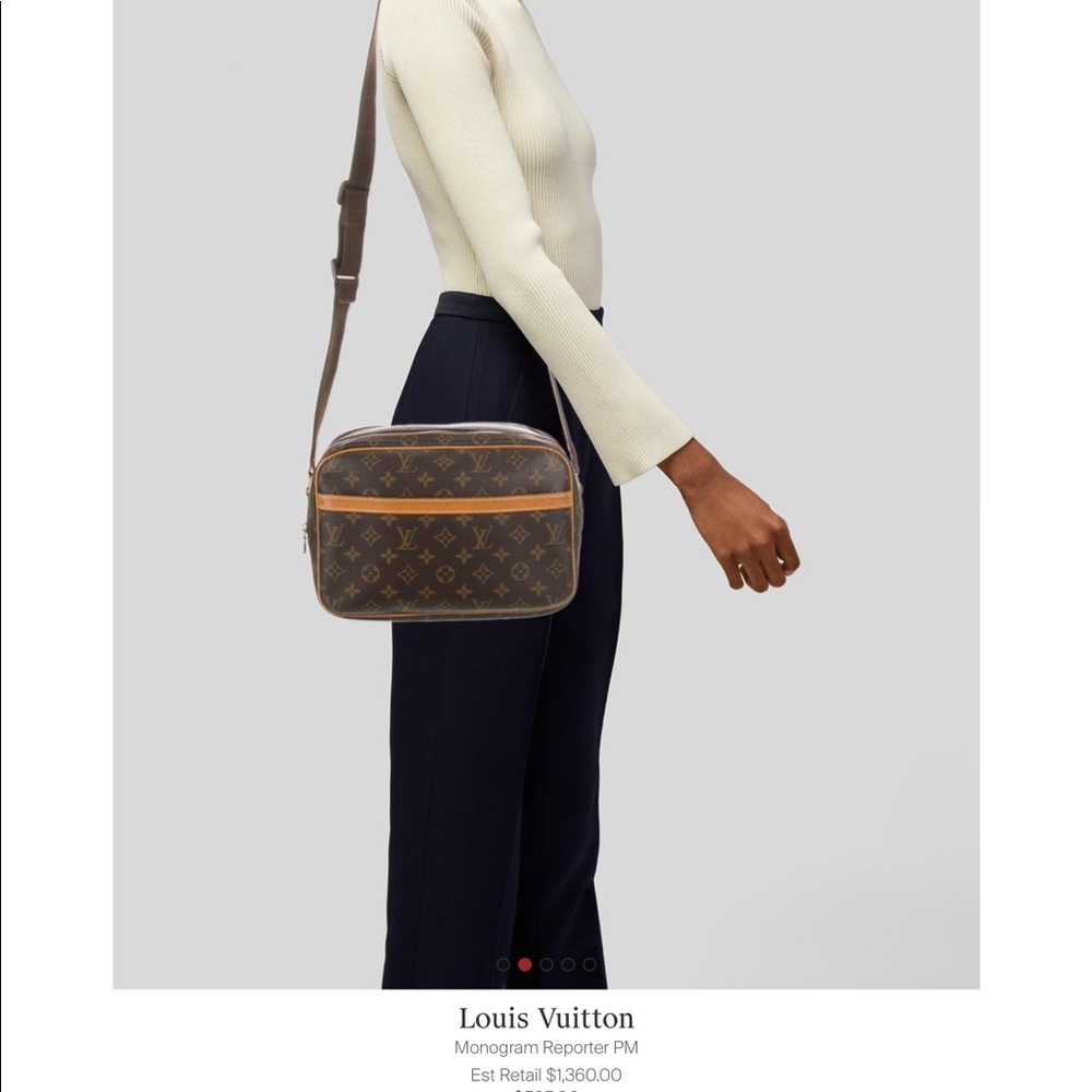Authentic Louis Vuitton Reporter Bag